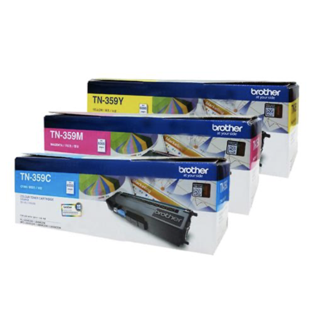 Brother Colour Toner Cartridge TN-359Y/TN-359M/TN-359C